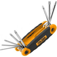 Набор ручных инструментов Tolsen Set 8 chei TORX pliabile T9-T40 (20069)