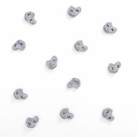 Комплектующий элемент для детской площадки Romana Dop23 12pcs Grey, зацепы для скалодрома