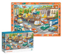 Головоломка Dodo 300370 Puzzle Atenție pe drum, seria Observation, 80 elem.