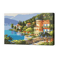 Картина по номерам Art Gallery CX4210 20x30cm Oras de coasta