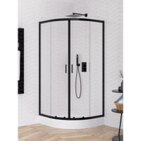 Cabină de duș New Trendy Suavia Black Quadra90x90x201 ZS-0010