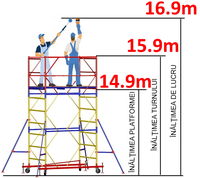cumpără Turn modular mobil ВСР (1,2x2,0) 1+12 în Chișinău