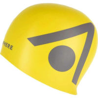 Accesoriu pentru înot AquaLung Căciulă silicon pentru bazin TRI CAP Bright Yellow/Grey