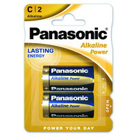 C size  Panasonic "ALKALINE Power" 1.5V, Alkaline, Blister*2, LR14REB/2BP