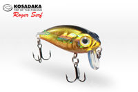 Воблер KOSADAKA "ROGER SURF",(3-HGBL)  Floating 36mm 3.35g