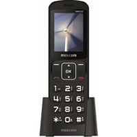 Телефон мобильный Max Com MM 32D, Black