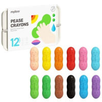 Набор для творчества Mideer MD6220 Creioane din ceară de albine, 12 culori