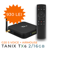 TANIX RX6 2/16GB + G20 S AIRMOUSE + VOICE CONTROL