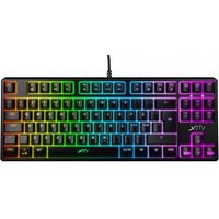 Клавиатура Xtrfy XG-K4-RGB-TKL-R-UKR K4 TKL RGB Kailh Red (Eng/Rus/Ukr), Black