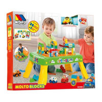 Игровой комплекс для детей Molto 20482 Игровой набор table + blocks 25pcs