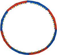 Cerc masaj / Hula hoop d=98 cm, 1.5 kg JS-6003 D1912-886 (5119)
