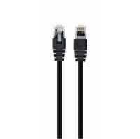 Patch Cord Cat.6U  0.5m, Black, PP6U-0.5M/B, Cablexpert, Stranded Unshielded