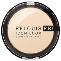 ПУДРА КОМПАКТНАЯ ДЛЯ ЛИЦА `RELOUIS` `RELOUIS PRO` ICON LOOK SATIN FACE POWDER ТОН 01