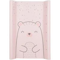 Accesoriu pentru înfășat Kikka Boo 31108060008 Saltea de infasat tare Bear with me Pink, 70x50 cm