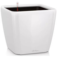 Цветочный горшок Lechuza Quadro Premium 28 Ls All In One White