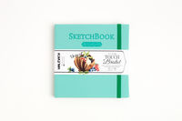 Sketchbook pentru grafică și markerii Bristol Touch,mentă, 180 gr, 14x14 cm, 50 foi