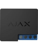Ajax Wireless Smart Power Relay "WallSwitch", Black, Energy Monitoring, up to 3 kW