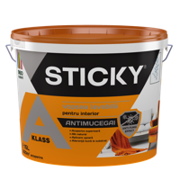 STICKY AKLASS Vopsea Super Lavabila Antimucegai 2,5 L (4 kg)