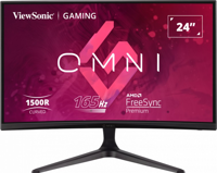 23.8" Monitor Gaming VIEWSONIC VX2418C / Curved / 1ms / 165Hz / Black