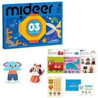 Набор для творчества Mideer MD3368 Let's Cut Paper, Nivelul 3