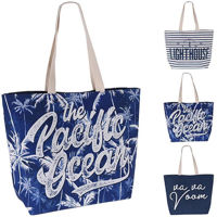 Сумка плечевая Promstore 55459 Geanta de plaja 47x15x38cm, 80% poliester, 20% bumbac