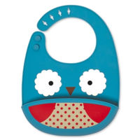 Слюнявчики Skip Hop 232200 Fold & Go Zoo Bufnita