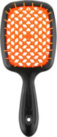 [Janeke] Pieptene SMALL SUPER BRUSH Negru/Oranj
