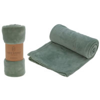 Домашний текстиль H&S 55273 Patura 125x150cm fleece, verde