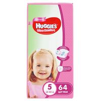 Подгузники Huggies Ultra Comfort 5 Girl (12-22 кг) 64 шт