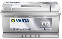 Автомобильный аккумулятор Varta 95AH 850A(EN) клемы 0 (353x175x190) S6 013 EFB (Prof DP)