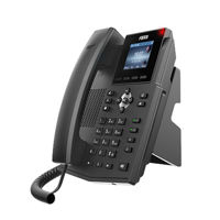 Fanvil X3SP v2 Black, VoIP phone, Colour Display, POE support