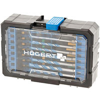Набор головок, бит, насадок Hoegert Set de biti cu impact si burghii universale (35 buc) HT1S801