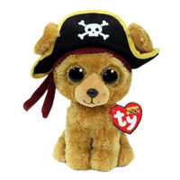 Jucărie de pluș TY TY36492 Cățelușul-pirat Rowan 15cm