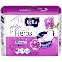 Absorbante zile critice Bella Herbs  Comfort Verbena, 10 buc.