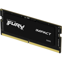 32GB DDR5-5600MHz SODIMM Kingston FURY Impact (KF556S40IB-32), CL40, 1.1V, Intel XMP 3.0, Black