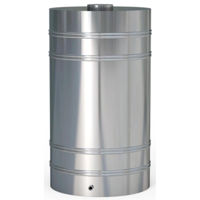 Бочка для вина Metancor Бочка круглая 250 л, Øкрышки 133.7мм, H=1000мм, AISI 304