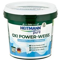 OXI Power Weiss Мощный пятновыводитель отбеливатель на кислородной основе для белого белья, 500 г Heitmann