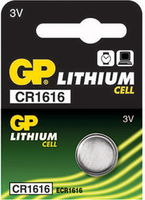 купить Батарейка GP 3V Lithium Ø16х1.6mm CR1616-7C5 в Кишинёве