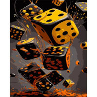 Tablou pe numere Strateg R 8 /23 (DY388)(53778) Numar norocos, 40x50 cm