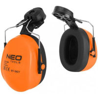 Средства индивидуальной защиты Neo Tools 56087 Наушники с пружинами, оранжевые и черные