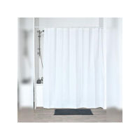 Занавеска для ванной Tendance 41182 180x200cm, белая, PEVA