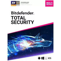 Антивирус Bitdefender Total Security 10 users/12 months