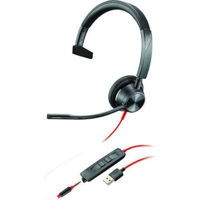 Наушники игровые Poly Blackwire 3315 Mono USB-A (76J12AA)