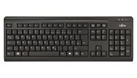 Keyboard Fujitsu KB410 USB Black RU/US