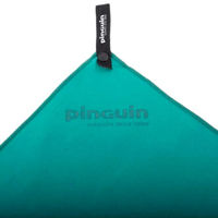 Домашний текстиль Pinguin Полотенце Micro XL 75x150 cm logo petrol