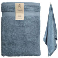 Домашний текстиль H&S 53888 Prosop 70x140cm bumbac, abastru