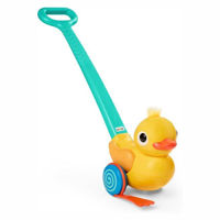 Игрушка каталка Battat BT1866 Jucarie de impins Rata care merge, 1996D