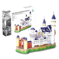 Puzzle 3D New Swan Stone Castle