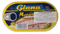 Macrou file in ulei vegetal Giana 170 gr