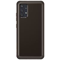 Husă pentru smartphone Samsung EF-QA325 Soft Clear Cover Black